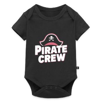 Pirate Pirate Carnaval Halloween - Body à manches courtes Premium Bébé - noir - Devant