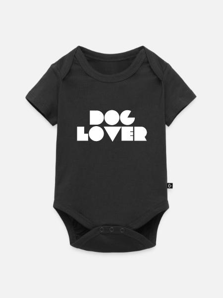 Hundefreund - Baby Premium Kurzarmbody - Schwarz