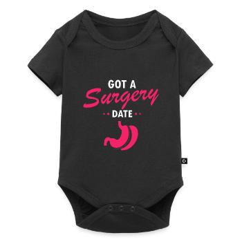Gastric Bypass and Gastric Bypass Operation Design - Baby Premium short-sleeve bodysuit - black - Front