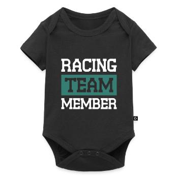 Racing Team - Baby Premium short-sleeve bodysuit - black - Front