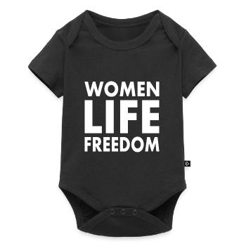 Women life freedom iran - Body à manches courtes Premium Bébé - noir - Devant