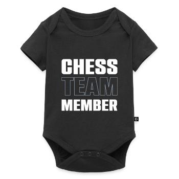 Chess Team - Baby Premium short-sleeve bodysuit - black - Front