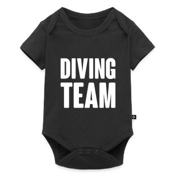 Diving Team - Baby Premium short-sleeve bodysuit - black - Front