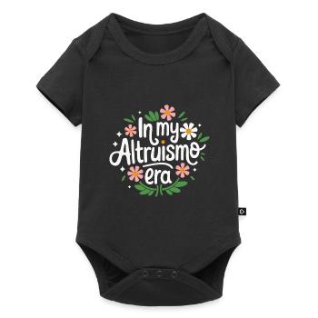 Altruismo Selfless Giving Giving School Spirit - Baby Premium short-sleeve bodysuit - black - Front