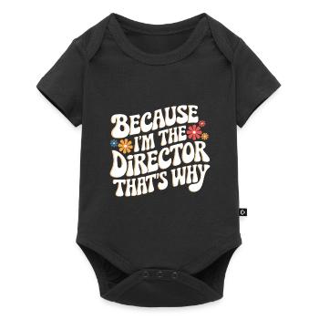 Filmmaker Film Director Cinematographer Film - Baby Premium short-sleeve bodysuit - black - Front