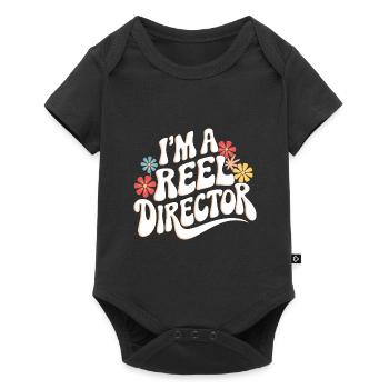 Filmmaker Film Director Cinematographer Film - Baby Premium short-sleeve bodysuit - black - Front