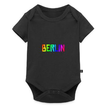 Berlin - Body à manches courtes Premium Bébé - noir - Devant