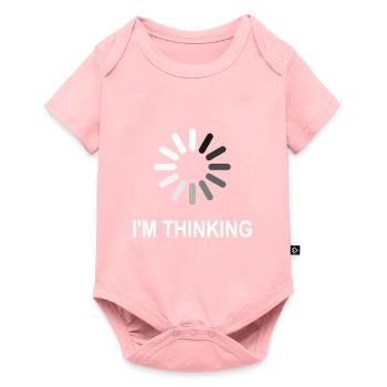 I'm Thinking - Baby Premium short-sleeve bodysuit - rose - Front
