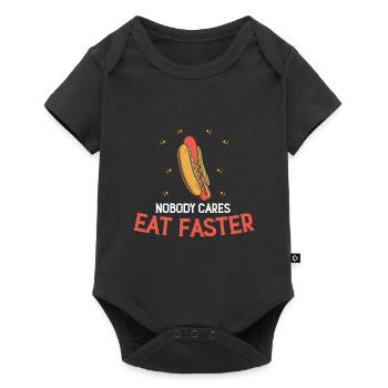 Restauration rapide Hot Dog Hotdog FastFood - Body à manches courtes Premium Bébé - noir - Devant