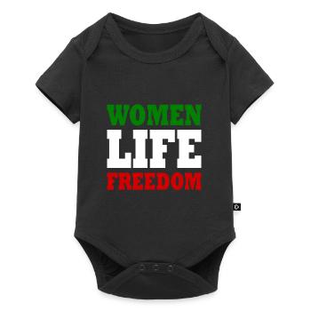 Women life freedom iran - Body à manches courtes Premium Bébé - noir - Devant