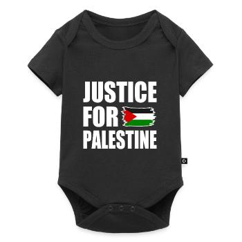 Justice for palestine - Baby Premium short-sleeve bodysuit - black - Front