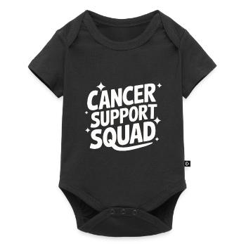 Sensibilisation au cancer Cancer Cancer du sein - Body à manches courtes Premium Bébé - noir - Devant