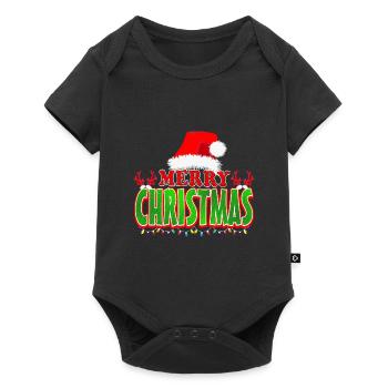Noël - Body à manches courtes Premium Bébé - noir - Devant