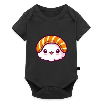 Sushi kawaii - Baby Premium short-sleeve bodysuit - black - Front