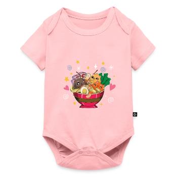 Ramen - Body à manches courtes Premium Bébé - rose - Devant