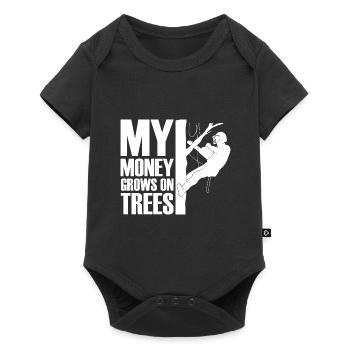 Baume grimage Arborist Baumkletterer - Body à manches courtes Premium Bébé - noir - Devant