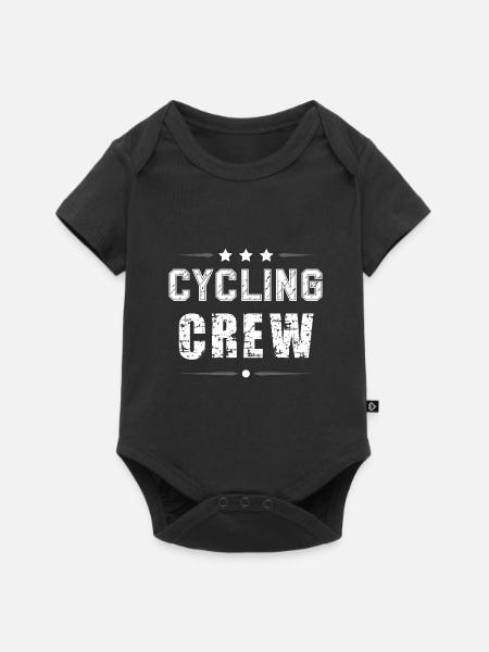 Cycling Crew - Baby Premium Kurzarmbody - Schwarz