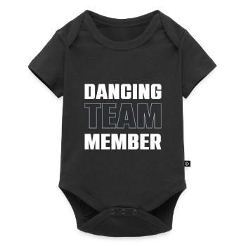 Équipe de danse - Body à manches courtes Premium Bébé - noir - Devant