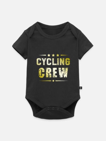 Cycling Crew - Baby Premium Kurzarmbody - Schwarz
