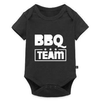 Barbecue Équipe Grillades Coloré - Body à manches courtes Premium Bébé - noir - Devant