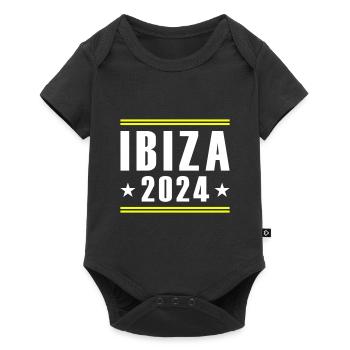 Ibiza 2024 - Baby Premium short-sleeve bodysuit - black - Front