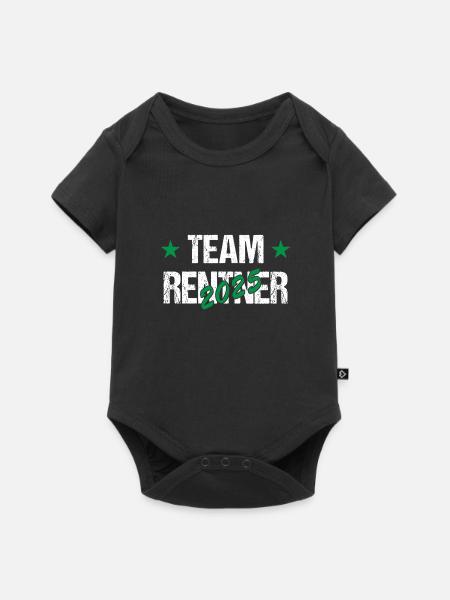 Lustige Rentner Sprüche. Rentner Urlaub - Baby Premium Kurzarmbody - Schwarz