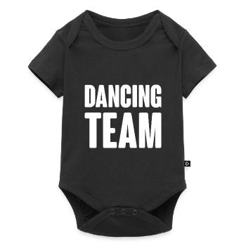 Équipe de danse - Body à manches courtes Premium Bébé - noir - Devant