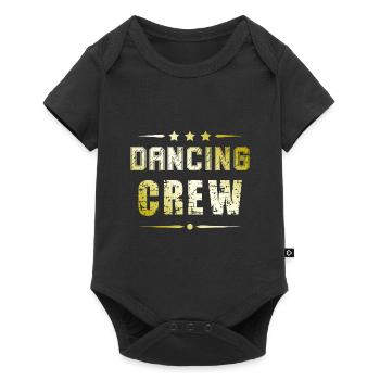 Équipe de danse - Body à manches courtes Premium Bébé - noir - Devant