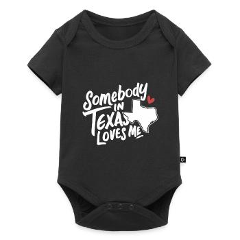 Texas State Texans Texas - Baby Premium short-sleeve bodysuit - black - Front