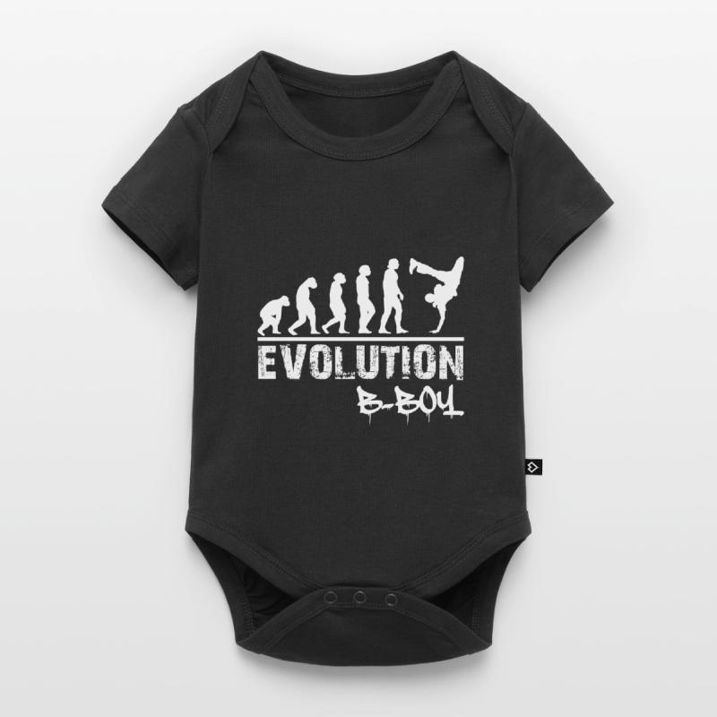 Breakdance Evolution B-Boy Breakdancer Gift Baby Premium short-sleeve bodysuit