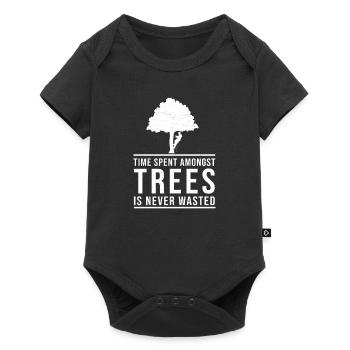 Arborist Time Spent Amongst Trees Arborist Forgeon - Body à manches courtes Premium Bébé - noir - Devant