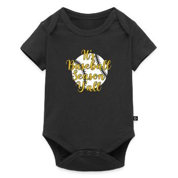 It's Baseball Season Funny Game Day Humor For A - Baby Premium short-sleeve bodysuit - black - Front