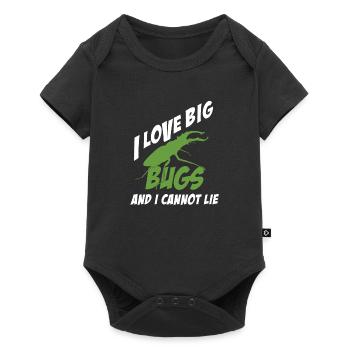 I Like Big Bugs Cannot Lie Funny Entomologist - Baby Premium short-sleeve bodysuit - black - Front