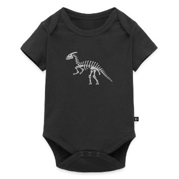 Parasaurolophus Plaeontology Paleontologist - Baby Premium short-sleeve bodysuit - black - Front
