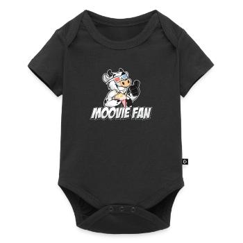 Moovie Fan Funny Film Enthusiast Movie Lover - Baby Premium short-sleeve bodysuit - black - Front
