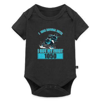 I Was Normal Until I Got My First 1050 Snowmobile - Baby Premium short-sleeve bodysuit - black - Front