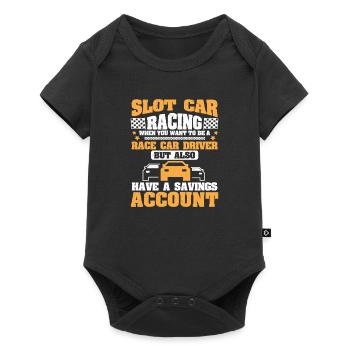Slot Car Racing Be a Racer Rc Cars - Body à manches courtes Premium Bébé - noir - Devant