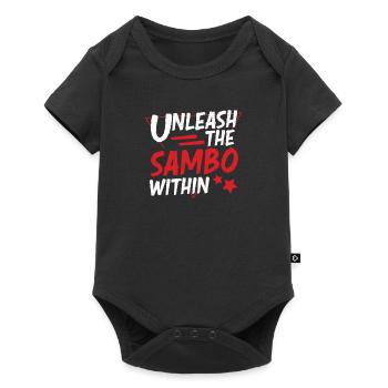 Awesome Unleash The Sambo Within For Russian Sambo - Baby Premium short-sleeve bodysuit - black - Front