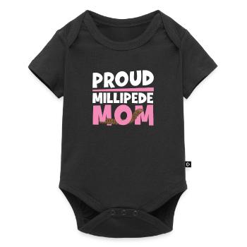 Fantastic centipede mother for a - Baby Premium short-sleeve bodysuit - black - Front