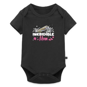 Fantastic Squid Pun Ink-Ridible Mom for - Baby Premium short-sleeve bodysuit - black - Front