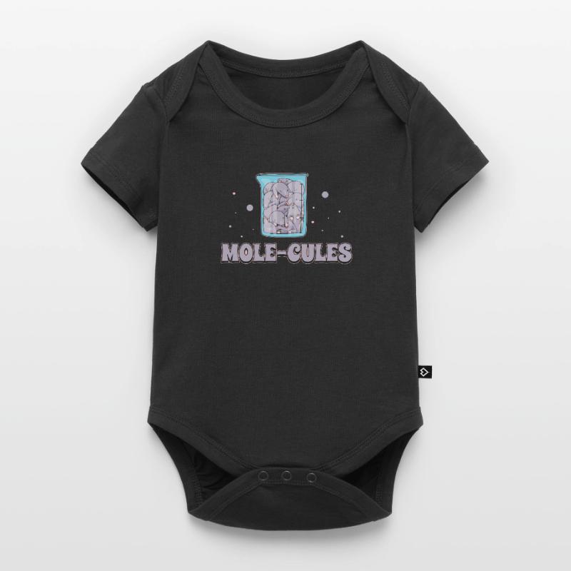 Funny Mole-Cules Mole Problems A Chemistry Mole Baby Premium short-sleeve bodysuit