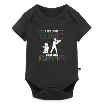 Je n’ai pas besoin de thérapie, j’ai juste besoin - Body à manches courtes Premium Bébé - noir - Devant
