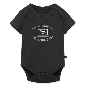 Me poser des questions sur mon panier pour - Body à manches courtes Premium Bébé - noir - Devant