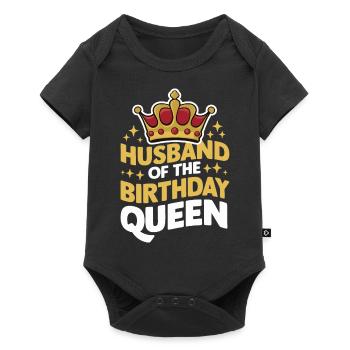 Husband, Spouse, Family, Wedding - Baby Premium short-sleeve bodysuit - black - Front