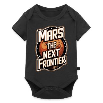 Mars Planète Planète Système Solaire - Body à manches courtes Premium Bébé - noir - Devant