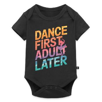 Tanzen Tänzer Tanzen - Baby Premium Kurzarmbody - Schwarz - Vorne