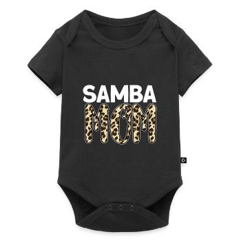 Samba - Baby Premium Kurzarmbody - Schwarz - Vorne