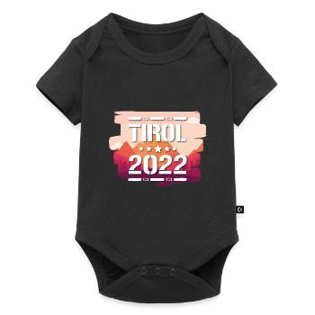 Tyrol 2022 - Body à manches courtes Premium Bébé - noir - Devant