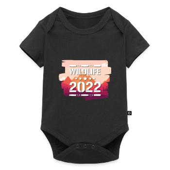 Faune 2022 - Body à manches courtes Premium Bébé - noir - Devant
