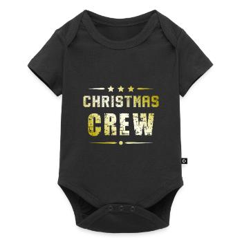 Équipage de Noël - Body à manches courtes Premium Bébé - noir - Devant